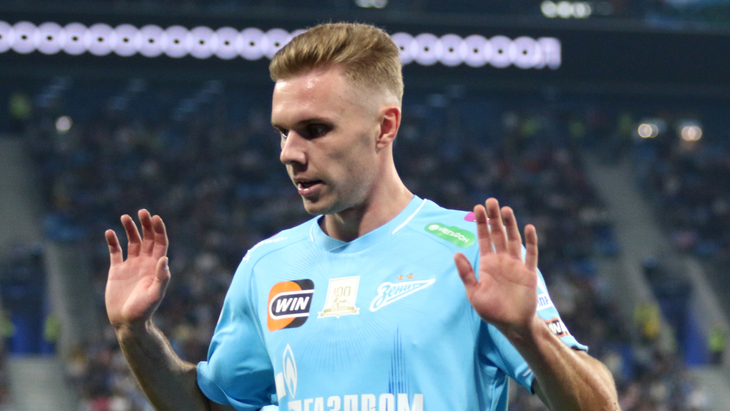 Максим Глушенков — игрок «Зенита»