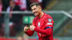 Роберт Левандовский — нападающий сборной Польши