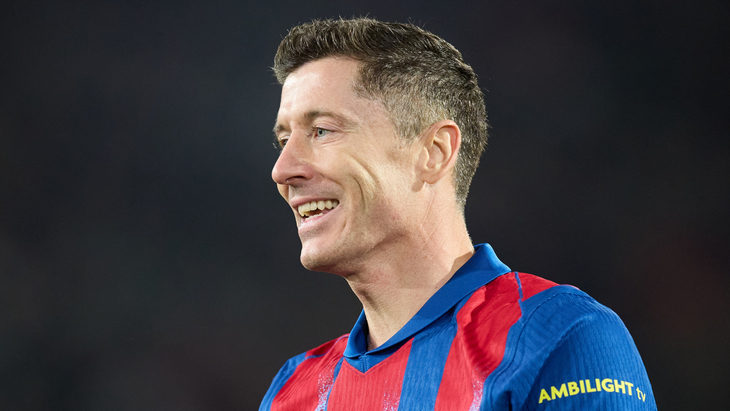 Роберт Левандовский — нападающий «Барселоны»