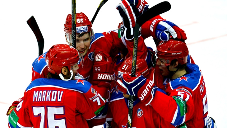 Хоккеисты ЦСКА