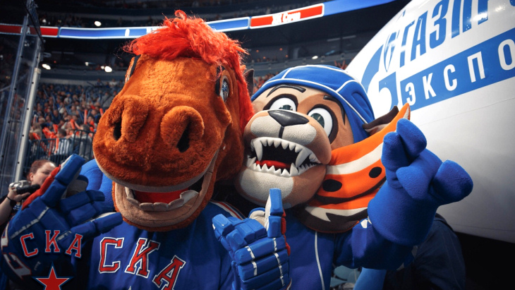 Маскоты СКА