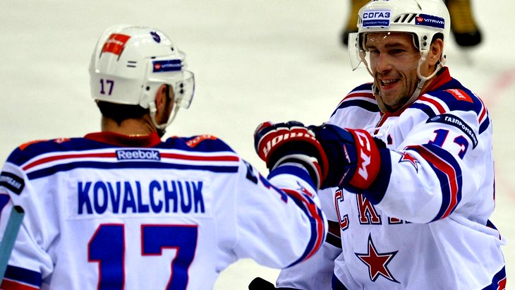 Илья Ковальчук и Павел Дацюк в сборной, как и в СКА, будут играть в одном звене