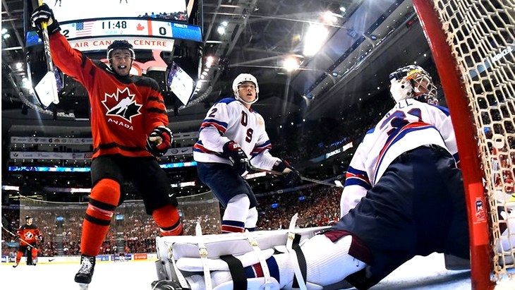 Канадцы проиграли американцами на групповой стадии