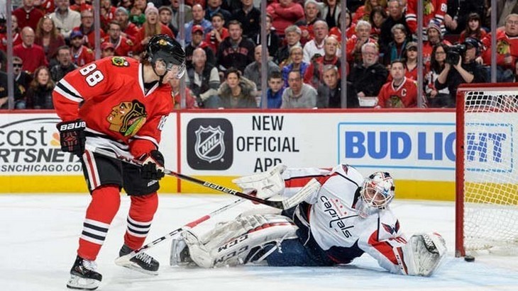 Брэйден Холтби спасает ворота «Вашингтона» в матче с «Чикаго»