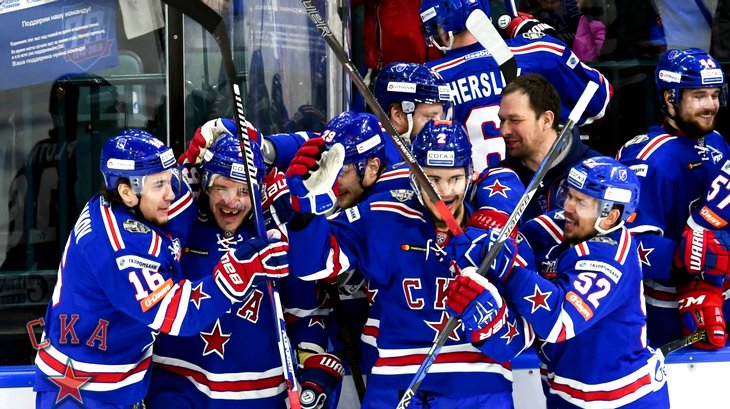 СКА выигрывает у «Магнитки» после трех матчей со счетом 2-1