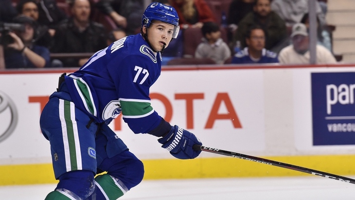 Николай Голдобин, «Ванкувер»