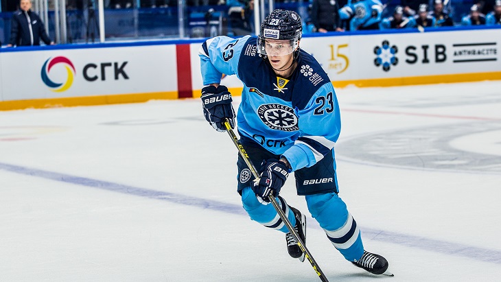 Хоккеист ХК «Сибирь»