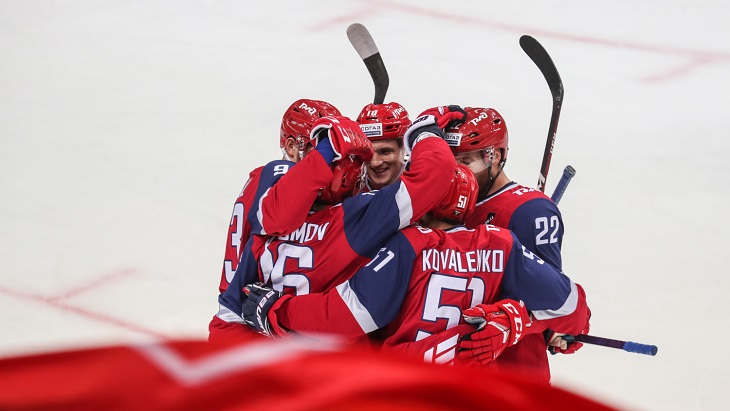 Хоккеисты «Локомотива»