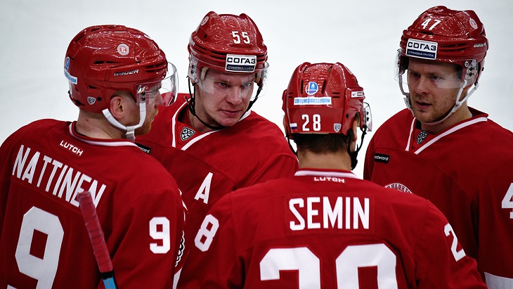 Хоккеисты «Витязя»