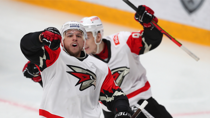 Хоккеисты «Авангарда»