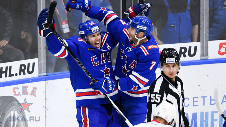 Хоккеисты СКА