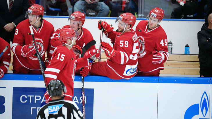 Хоккеисты «Витязя»