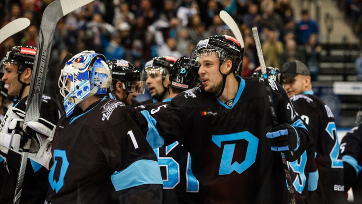 Хоккеисты «Динамо» Минск