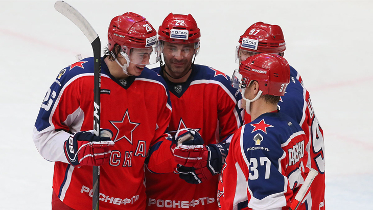 Хоккеисты ЦСКА