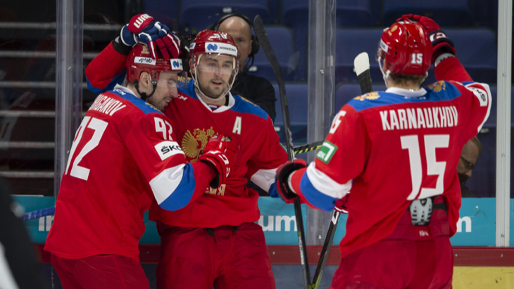 Хоккеисты сборной России