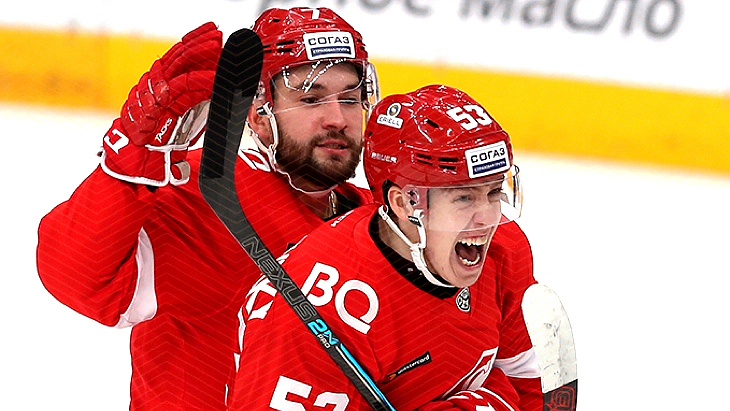 Хоккеисты «Спартака»