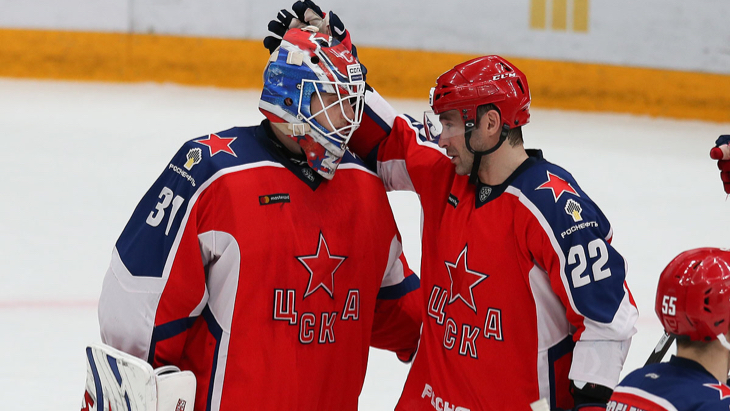 Хоккеисты ЦСКА