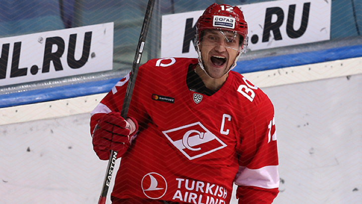 Хоккеист «Спартака»