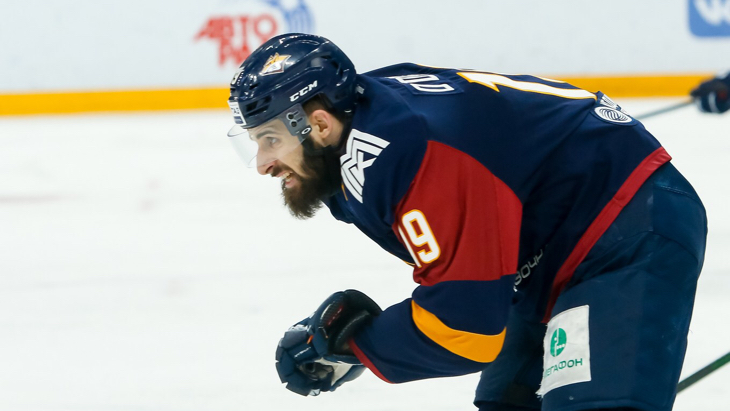 Хоккеист «Металлурга» Мг