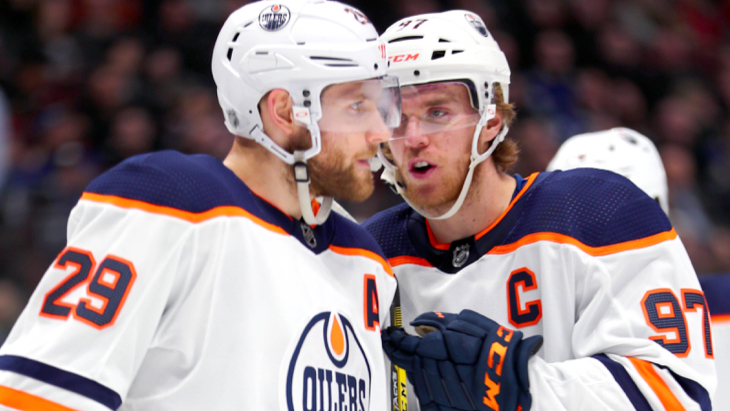 Коннор Макдэвид и Леон Драйзайтль