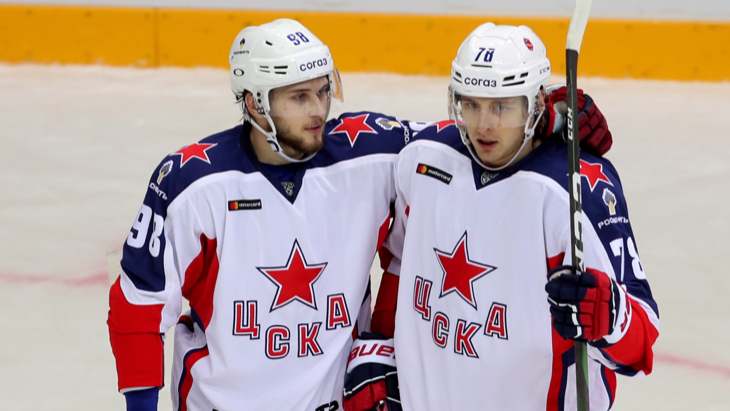 ЦСКА в матче с «Куньлунем»