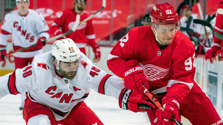 «Детройт» в домашней игре с «Каролиной»