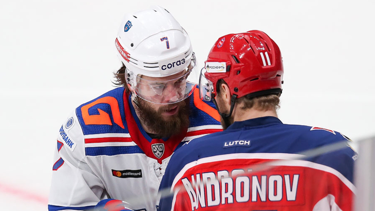 Пятая игра между ЦСКА и СКА, прошедшая в Москве 10 апреля