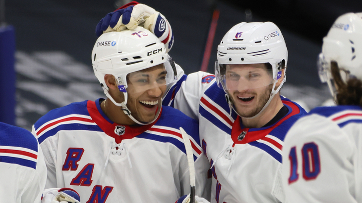 «Рейнджерс» в игре против «Айлендерс»