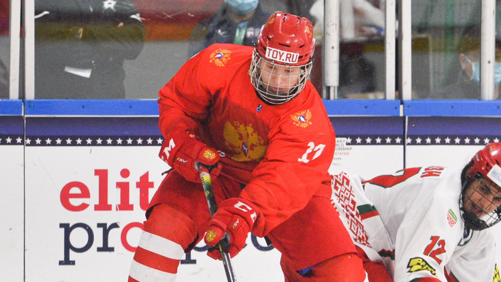 Сборная России в четвертьфинальной игре против Белоруссии