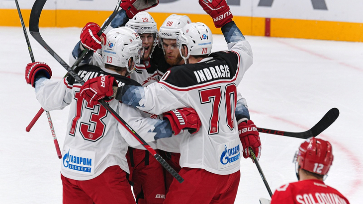 «Витязь» в игре со «Спартаком»