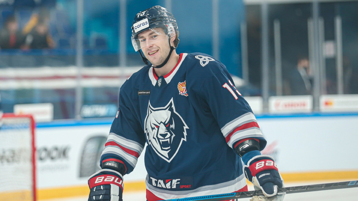 «Нефтехимик» во время домашнего матча с «Сибирью»