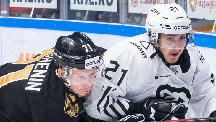 «Трактор» в первом матче с «Адмиралом»