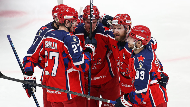 ЦСКА в матче с «Салаватом Юлаевым»