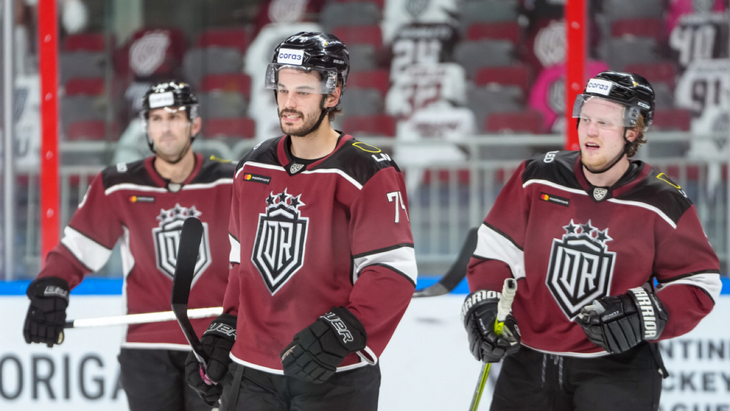 «Динамо» Рига в матче со СКА