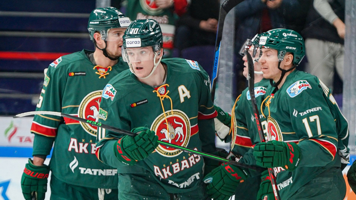 «Ак Барс» в матче с «Салаватом Юлаевым»