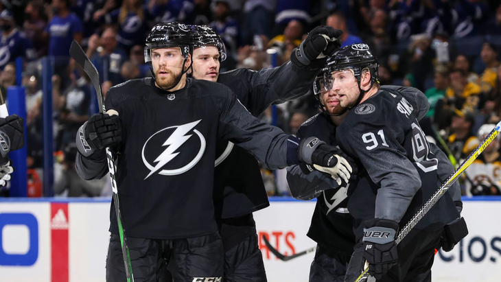 «Тампа-Бэй» в матче с «Бостоном»