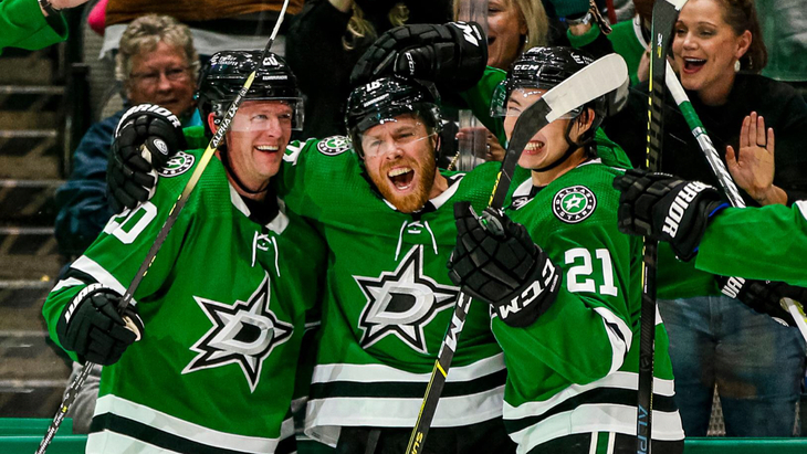 «Даллас» в матче с «Питтсбургом»