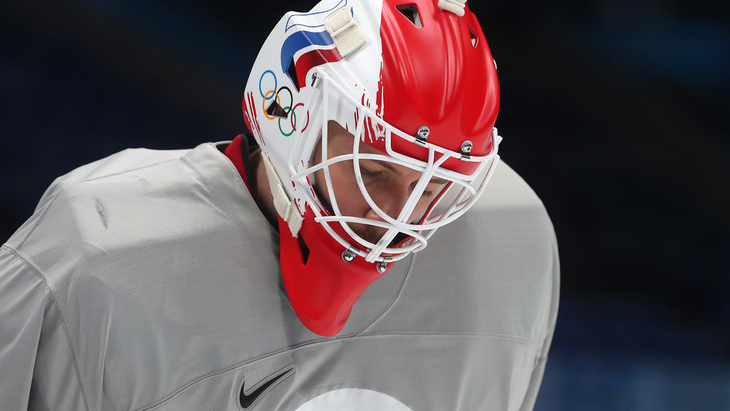 Тренировка сборной России