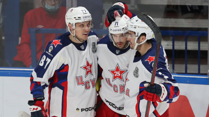 «Барыс» в матче с «Металлургом» Мг