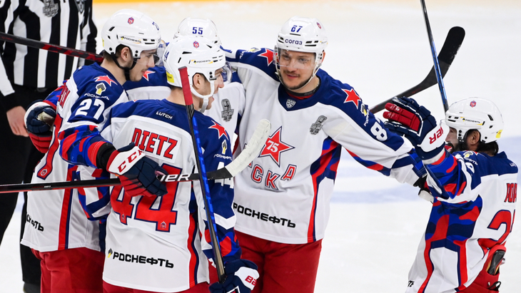 ЦСКА в «Ледовом дворце»