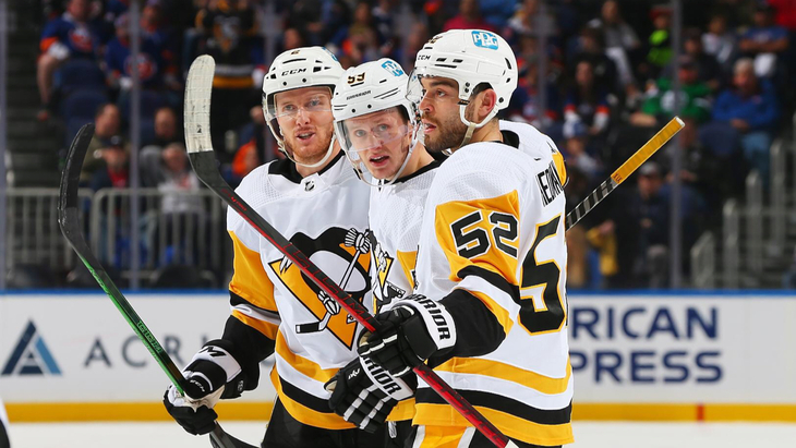 «Питтсбург» в матче с «Айлендерс» 13 апреля