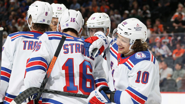 «Рейнджерс» в игре с «Филадельфией»