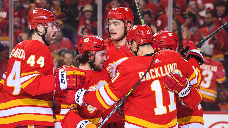 «Калгари» в первой игре 1/4 финала Кубка Стэнли