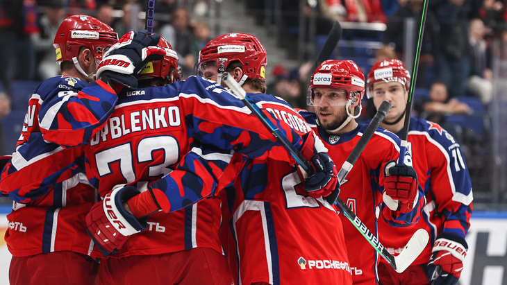 ЦСКА в игре с «Витязем»