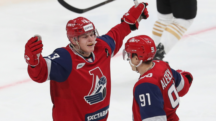 «Локомотив» в игре с «Северсталью»