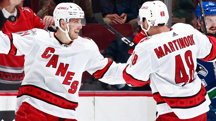 «Каролина» в игре с «Филадельфией»