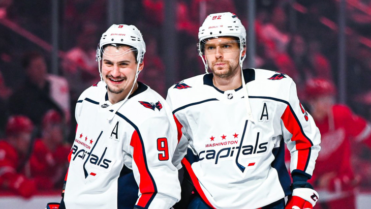 Дмитрий Орлов (#9) и Евгений Кузнецов (#92)