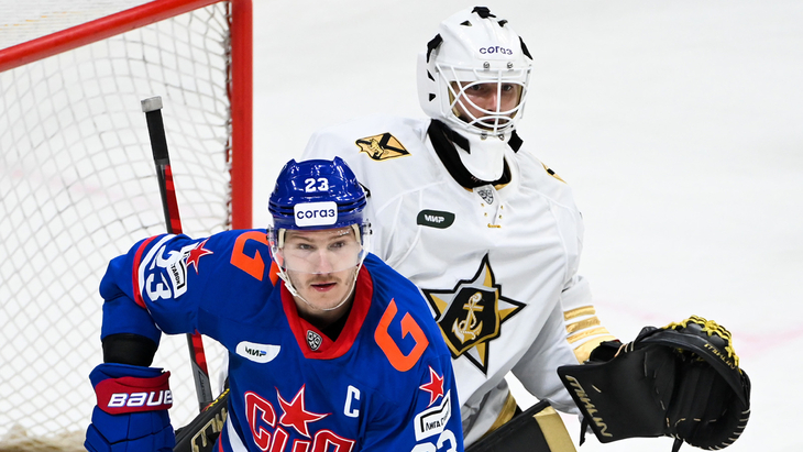 «Адмирал» в последнем матче со СКА