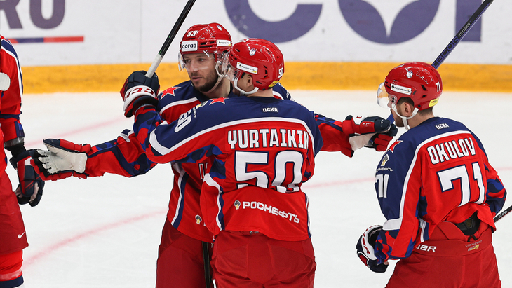 ЦСКА в игре с минским «Динамо»