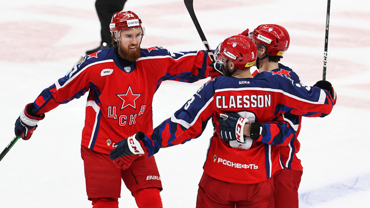 ЦСКА в игре с «Адмиралом»